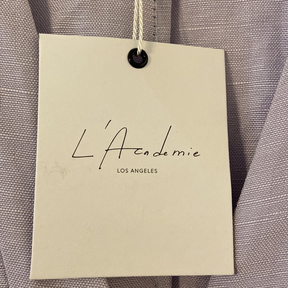 L’academie  Dress size S brand new beautiful lilac color long sleeve - Picture 3 of 11